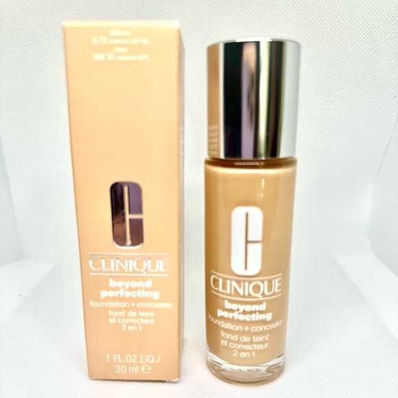 NWT Clinique’s Beyond Perfecting™ Foundation + Concealer in Sesame - Picture 2 of 10